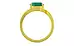 Panchdhatu Zambian Emerald Ring Limited Quality (R2)