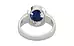 Sterling Silver Thailand Blue Sapphire Ring Limited Quality (R3)