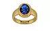 Gold Thailand Blue Sapphire Ring Rare Quality (R3)