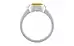 Sterling Silver Thailand Yellow Sapphire Ring Prime Quality (R3)