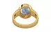 Gold Ceylon Blue Sapphire Ring Fine Quality (R3)
