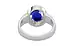 Sterling Silver Ceylon Blue Sapphire Ring Rare Quality (R3)