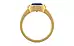 Gold Ceylon Blue Sapphire Ring Rare Quality (R3)