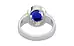 Goldcap Ceylon Blue Sapphire Ring Rare Quality (R3)