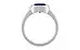 Goldcap Ceylon Blue Sapphire Ring Rare Quality (R3)