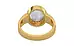 Gold Ceylon White Sapphire Ring Limited Quality (R3)
