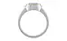 Goldcap Ceylon White Sapphire Ring Limited Quality (R3)