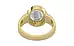 Ashtadhatu Ceylon White Sapphire Ring Rare Quality (R3)