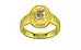 Panchdhatu Ceylon Yellow Sapphire Ring Prime Quality (R3)