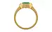 Gold Emerald Ring Limited Quality (R3)