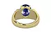 Ashtadhatu Thailand Blue Sapphire Ring Prime Quality (R4)