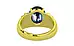 Panchdhatu Thailand Blue Sapphire Ring Rare Quality (R4)