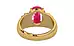 Gold Ruby Ring Fine Quality (R4)