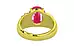Panchdhatu Ruby Ring Fine Quality (R4)