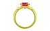 Panchdhatu Ruby Ring Fine Quality (R4)