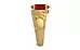 Gold Ruby Ring Rare Quality (R4)