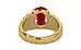 Gold Ruby Ring Rare Quality (R4)