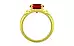 Panchdhatu Ruby Ring Rare Quality (R4)