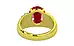 Panchdhatu Ruby Ring Rare Quality (R4)