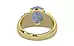 Ashtadhatu Ceylon Blue Sapphire Ring Fine Quality (R4)