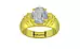 Panchdhatu Ceylon White Sapphire Ring Fine Quality (R4)