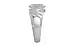 Sterling Silver Ceylon White Sapphire Ring Limited Quality (R4)