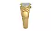Gold Ceylon White Sapphire Ring Limited Quality (R4)