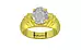 Panchdhatu Ceylon White Sapphire Ring Rare Quality (R4)
