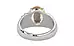 Sterling Silver Ceylon Yellow Sapphire Ring Fine Quality (R4)