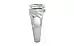 Sterling Silver Ceylon Yellow Sapphire Ring Fine Quality (R4)