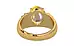 Gold Ceylon Yellow Sapphire Ring Prime Quality (R4)