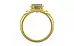 Gold Ceylon Yellow Sapphire Ring Prime Quality (R4)
