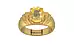 Gold Ceylon Yellow Sapphire Ring Prime Quality (R4)