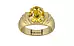 Ashtadhatu Ceylon Yellow Sapphire Ring Rare Quality (R4)