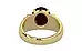 Ashtadhatu Hessonite Garnet Ring Fine Quality (R4)