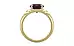 Ashtadhatu Hessonite Garnet Ring Fine Quality (R4)