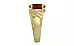 Ashtadhatu Hessonite Garnet Ring Limited Quality (R4)