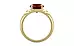 Ashtadhatu Hessonite Garnet Ring Limited Quality (R4)