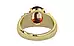 Ashtadhatu Hessonite Garnet Ring Limited Quality (R4)
