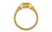 Gold Thailand Yellow Sapphire Ring Prime Quality (R6)