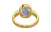 Gold Ceylon Blue Sapphire Ring Fine Quality (R6)