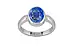 Sterling Silver Ceylon Blue Sapphire Ring Prime Quality (R6)