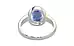 Sterling Silver Ceylon Blue Sapphire Ring Prime Quality (R6)