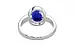 Sterling Silver Ceylon Blue Sapphire Ring Rare Quality (R6)