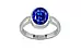 Sterling Silver Ceylon Blue Sapphire Ring Rare Quality (R6)