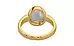 Gold Ceylon White Sapphire Ring Fine Quality (R6)
