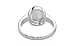 Sterling Silver Ceylon White Sapphire Ring Limited Quality (R6)