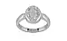 Sterling Silver Ceylon White Sapphire Ring Rare Quality (R6)