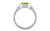 Sterling Silver Ceylon Yellow Sapphire Ring Limited Quality (R6)