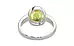 Sterling Silver Ceylon Yellow Sapphire Ring Limited Quality (R6)